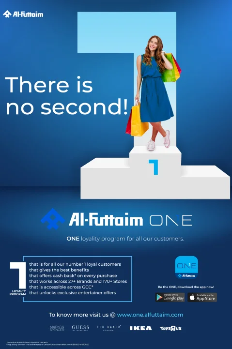 Creative services firm presenting a product launch campaign for Al-Futtaim ONE loyalty program, emphasizing customer rewards and benefits