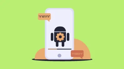 A mobile app interface showcasing Mobile Design & Development Services, designed to support mobile app development services for efficient Android user experiences.