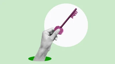 UI/UX Audit services symbolized by a hand holding a key. Discover ui ux audit services for unlocking the potential of your website and app design