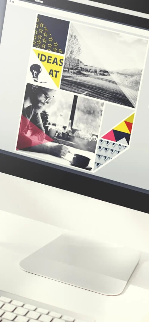 Icon representing PIM Implementation Services with a cube dispersing data, symbolizing Pimcore digital asset management for efficient content handling