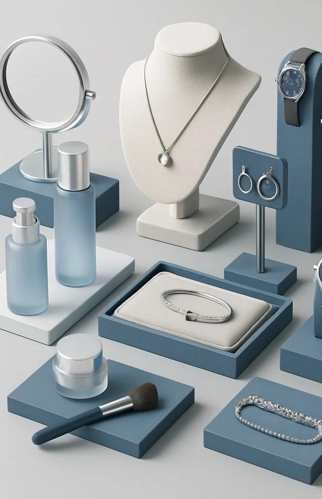 Team collaborating on visual merchandising strategies, showcasing web design and development solutions for optimizing eCommerce portals