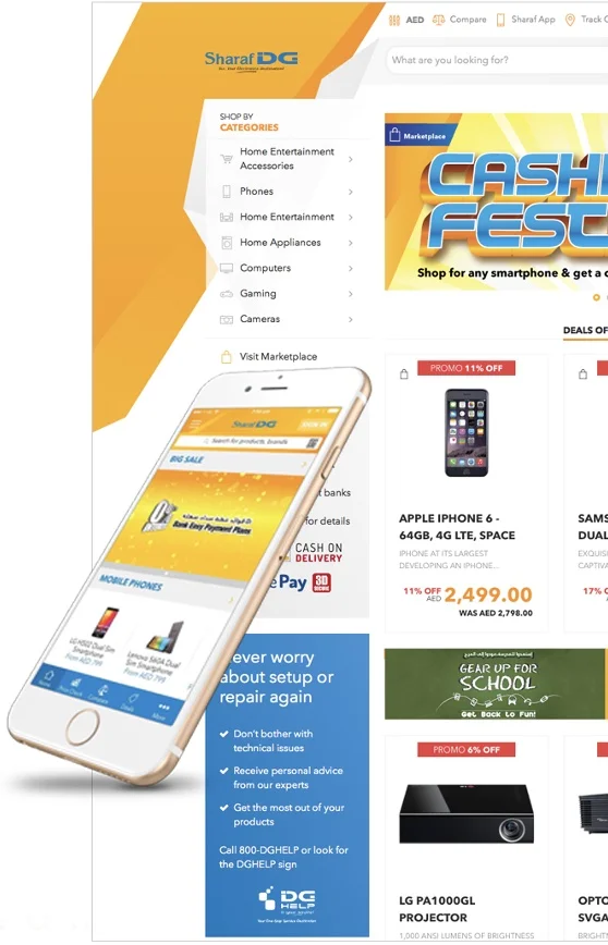 User interacting with a mobile chat interface, showcasing website design and development services for mobile-first eCommerce experiences