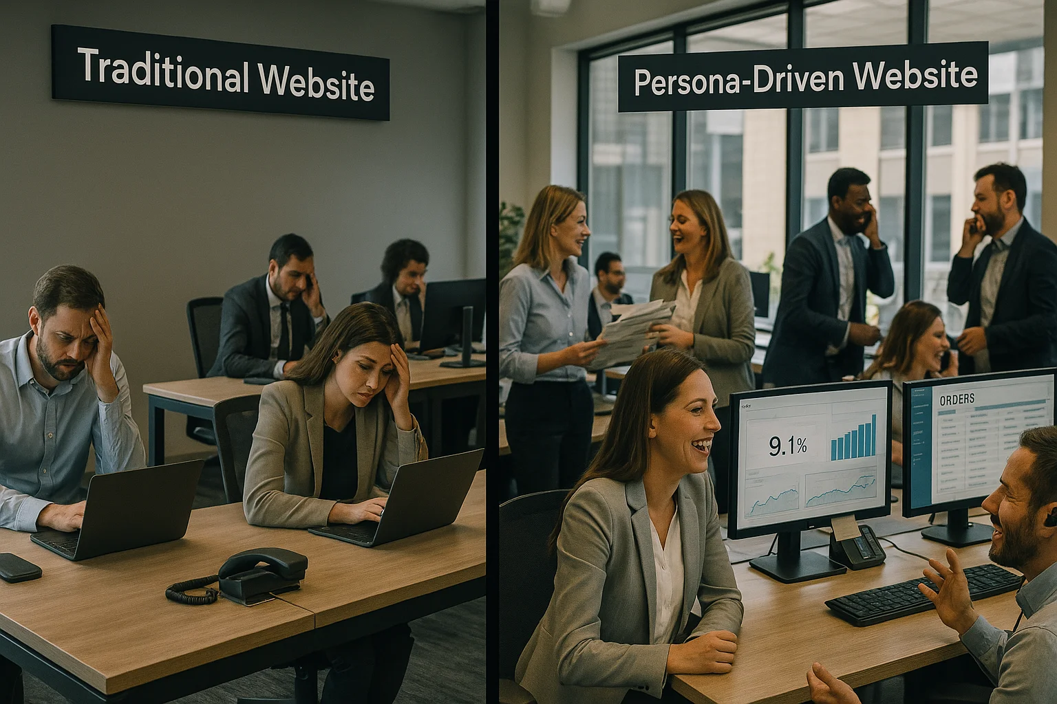 Why Persona-Driven Websites Perform 2X Better than Traditional Ones