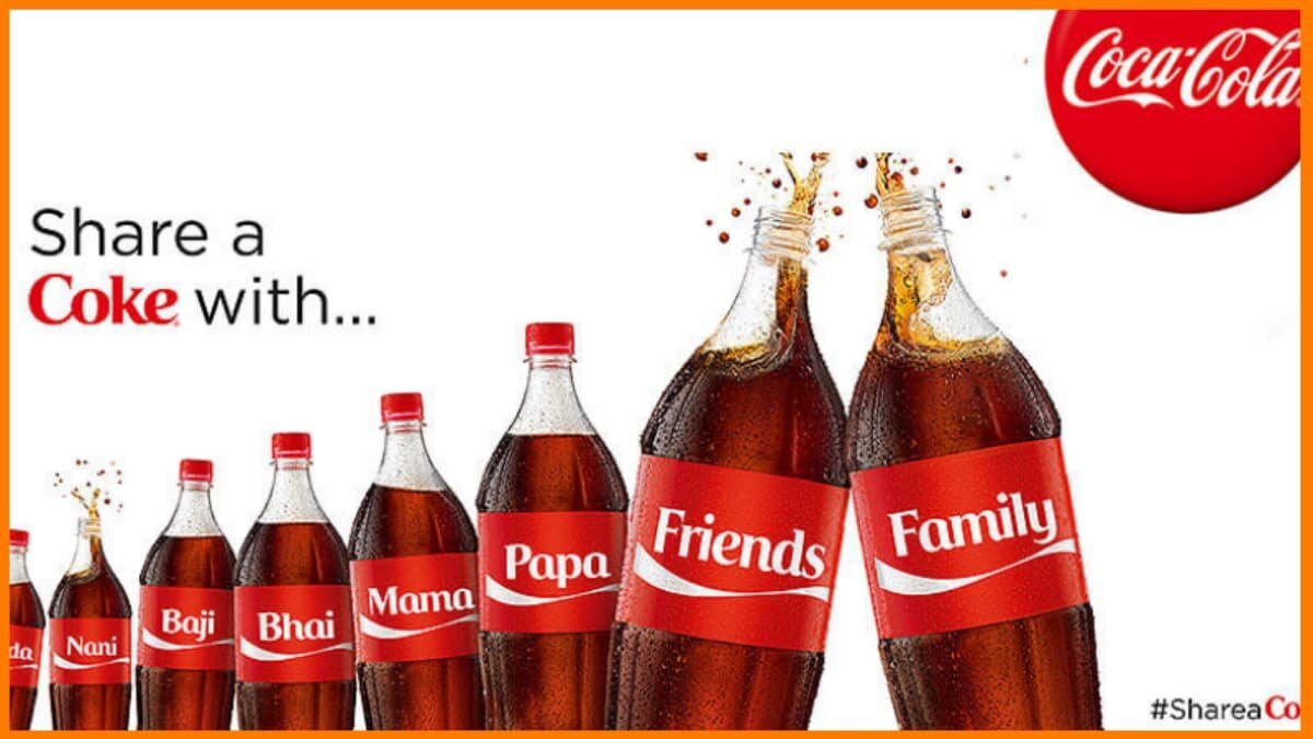 Coca-Cola's "Share a Coke" Campaign advertisement